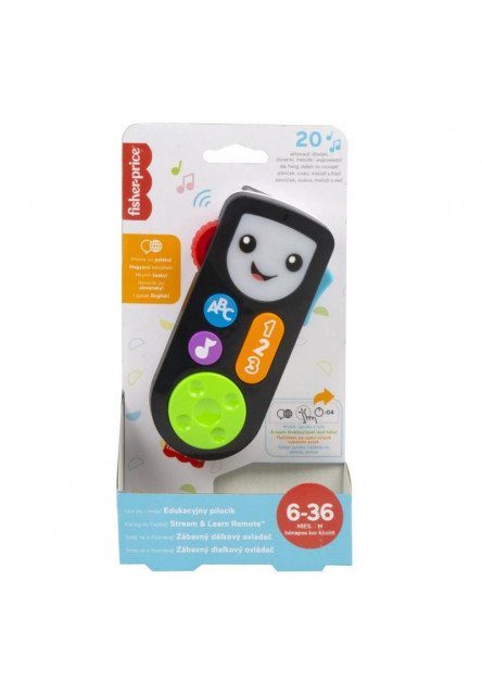 Fisher Price výukový ovládač CZ/SK/ENG/HU/PL