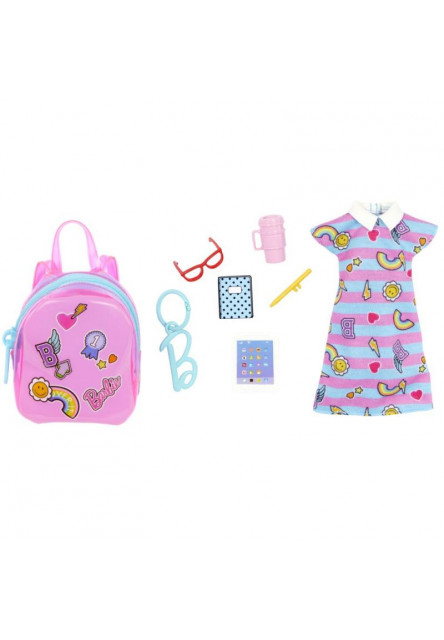 BRB BATOH/KABELKA S OBLEČKOM A DOPLNKAMI ASST