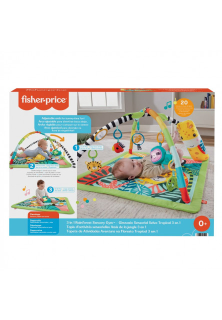 Fisher Price hracia dečka so žirafou 3 v 1 