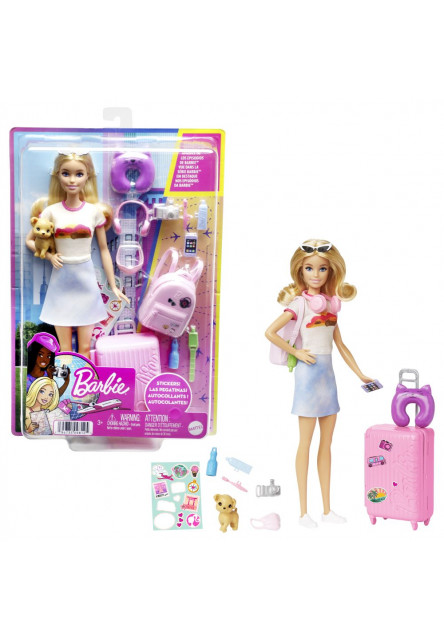 Barbie bábika MALIBU na cestách 