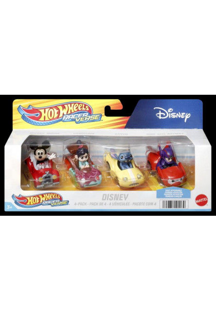 Hot Wheels RACERVERSE 4ks auto asst 