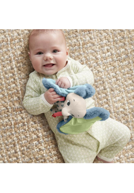 Fisher Price plyšový sloník s ucháľami  