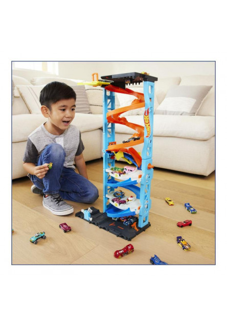 Hot Wheels city závodná veža 