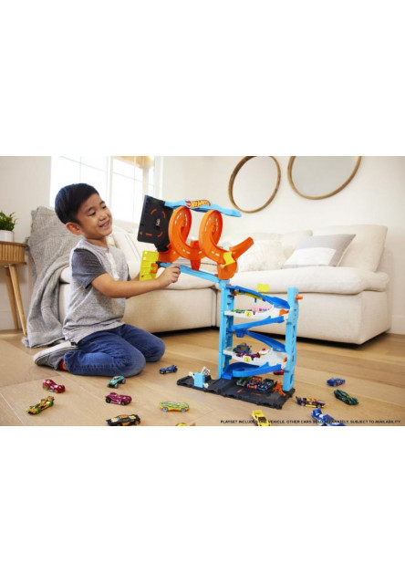 Hot Wheels city závodná veža 