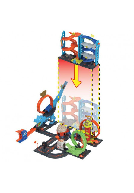 Hot Wheels city závodná veža 