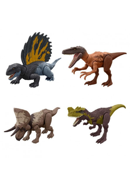 Jurassic World dinosaurus útočí asst 