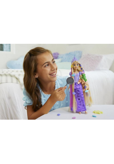 Disney Princess bábika Rapunzel s rozprávkovými  vlasmi