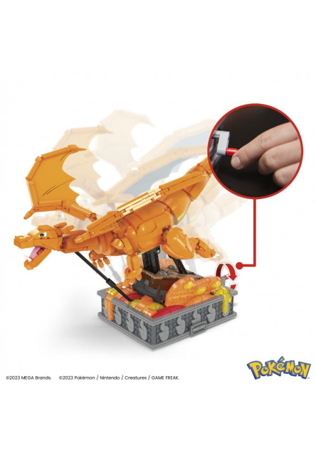MEGA POKÉMON POHYBLIVÁ FIGÚRKA - CHARIZARD
