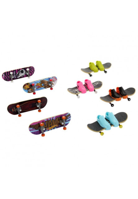Hot Wheels skates 8ks Fingerboard a topánky 