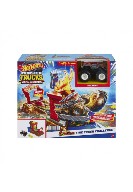 HW MONSTER TRUCKS ARÉNA: ZÁVODNÁ VÝZVA HERNÝ SET ASST