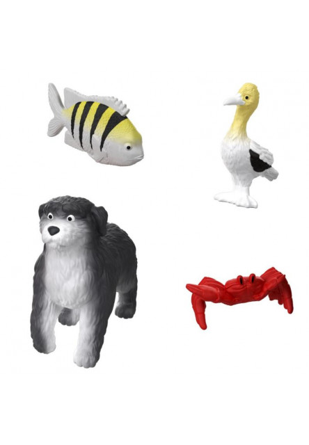 The Little Mermaid sada malých bábik a kamarátov zo zeme a mora