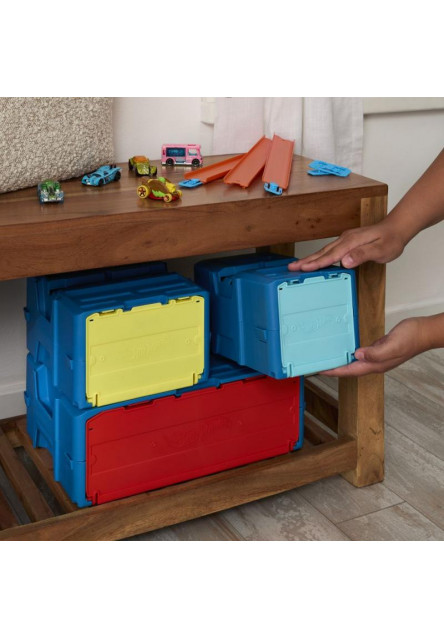 HW TRACK BUILDER DRÁHA V BOXÍKU ASST