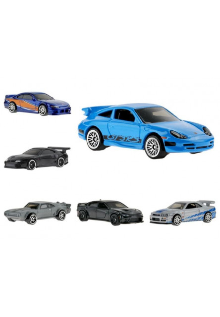 Hot Wheels tematický angličák - RÝCHLO A ZBESILO asst