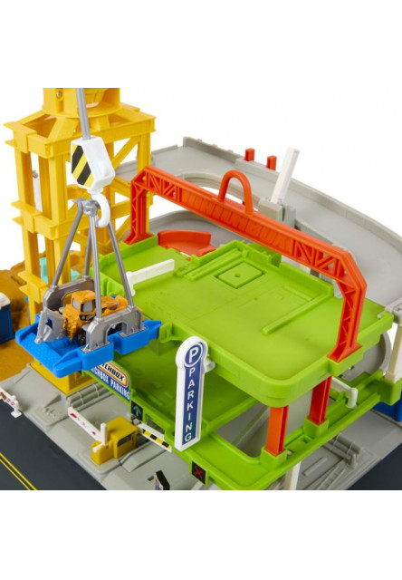 Matchbox Action drivers stavenisko so svetlami a zvukmi