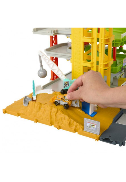 Matchbox Action drivers stavenisko so svetlami a zvukmi