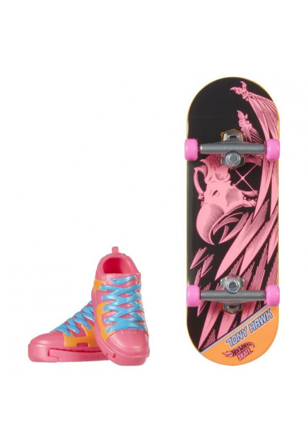 Hot Wheels SKATES NEONOVÉ LEBKY FINGERBOARD A TOPÁNKY ASST