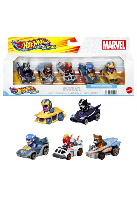 Hot Wheels racerverse Marvel 5ks auto