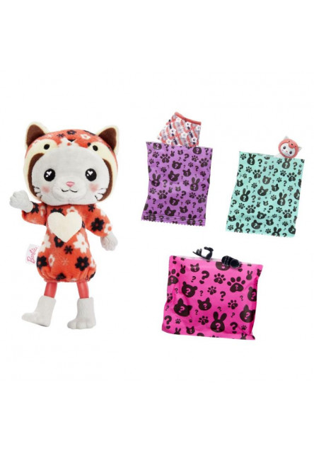 BRB CUTIE REVEAL CHELSEA V KOSTÝME - MAČIATKO V ČERVENOM KOSTÝME PANDY