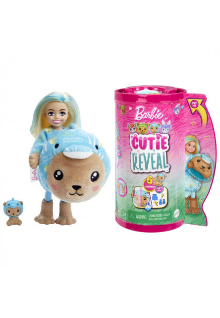 BRB CUTIE REVEAL CHELSEA V KOSTÝME - MACKO V MODROM KOSTÝME DELFÍNA