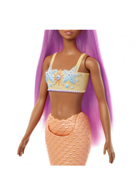 Barbie rozprávková morská panna - ŽLTÁ