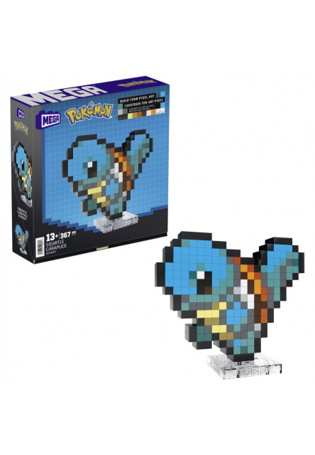 MEGA POKÉMON PIXEL ART - SQUIRTLE