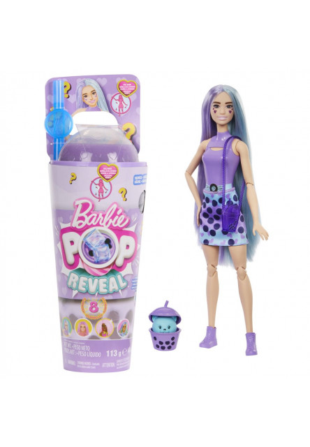 BRB POP REVEAL BARBIE BUBBLE TEA ASST