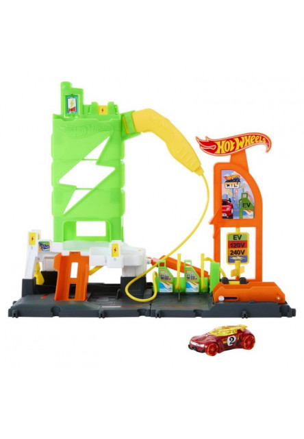 Hot Wheels City Super nabíjacia stanica