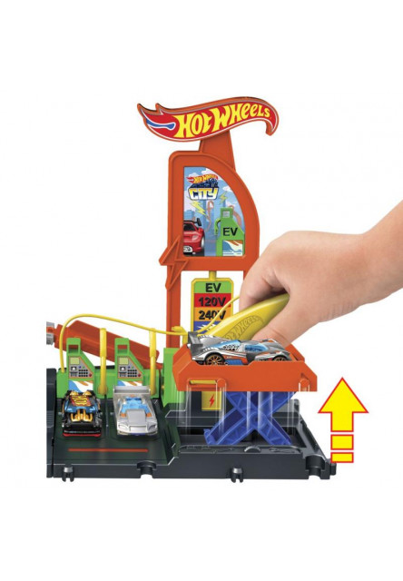 Hot Wheels City Super nabíjacia stanica