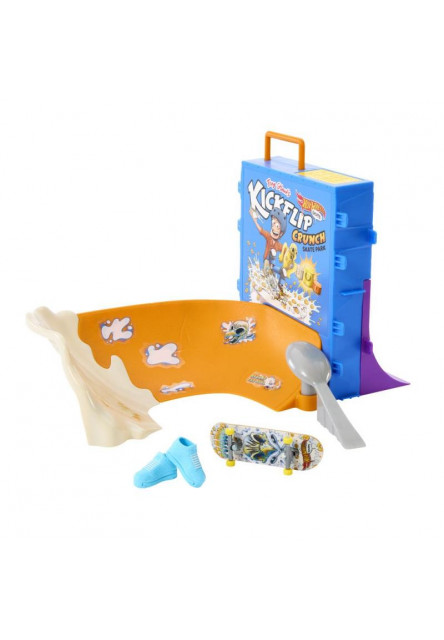 Hot Wheels skates cereáliový fingerboard skatepark 