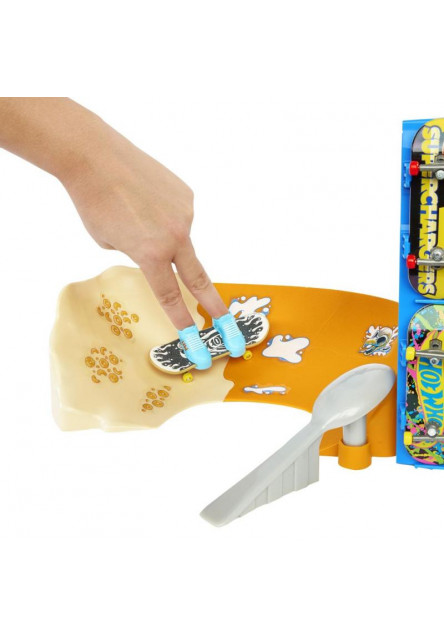 Hot Wheels skates cereáliový fingerboard skatepark 