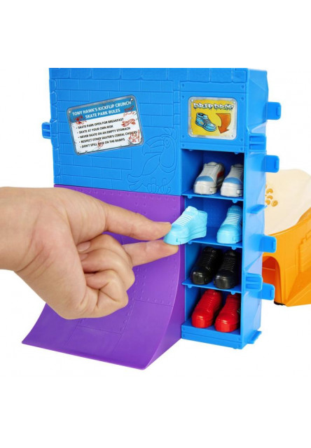 Hot Wheels skates cereáliový fingerboard skatepark 