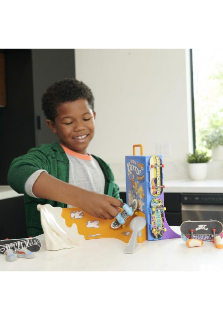 Hot Wheels skates cereáliový fingerboard skatepark 