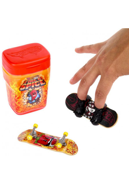 Hot Wheels SKATES 2KS FINGERBOARD A TOPÁNKY V KRABIČKE ASST