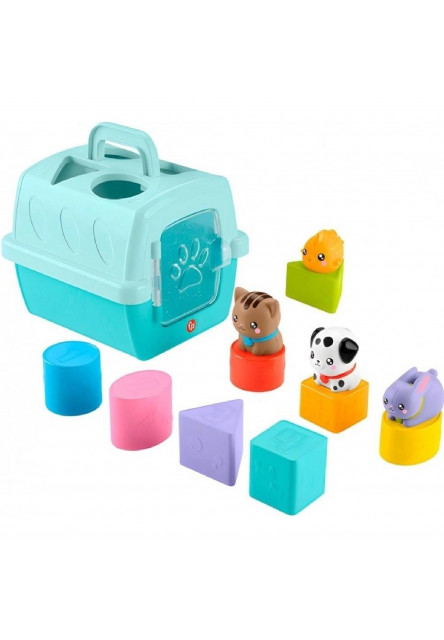 Fisher Price vkladačka so zvieratkami 