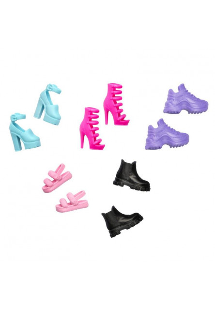 Barbie kolekcia štýlových topánočiek  