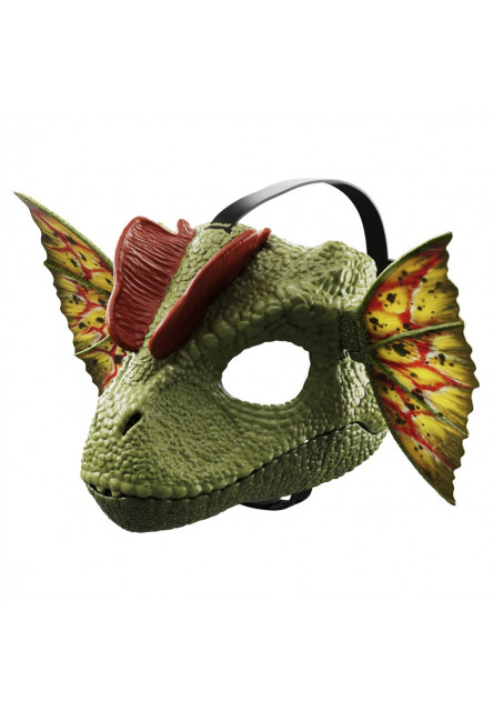 Jurassic World DILOPHOSAURUS maska na tvár  so zvukmi 