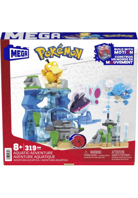 MEGA POKÉMON POHYBLIVÉ VODNÉ DOBRODRUŽSTVO