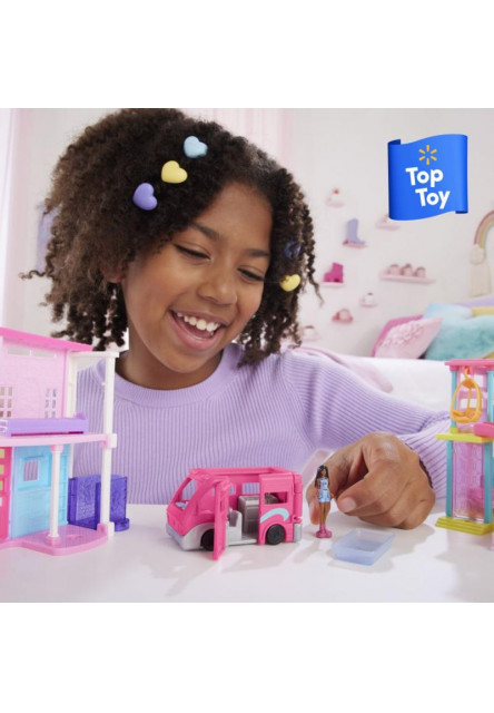 Barbie mini Barbieland dopravné prostriedky - karavan snov