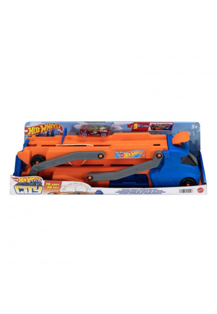 Hot Wheels city ťahač s odpaľovačom 