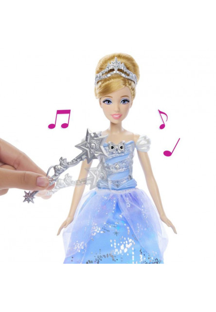 Disney Princess bábika Popoluška so svetlami a zvukmi 