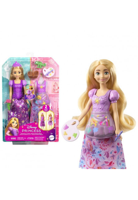 Disney Princess bábika a rozprávkové obliekanie - RAPUNZEL