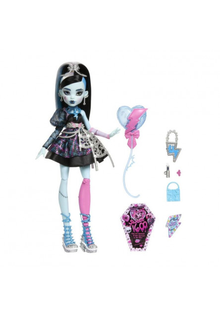 Monster High bábika hrozivo sladká oslava - FRANKIE