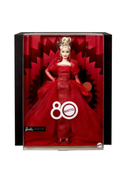 Barbie bábika blondínka 80. výročie Mattel
