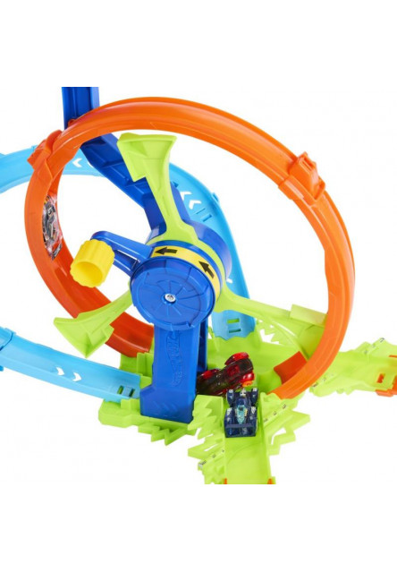 Hot Wheels dráha reťazový náraz