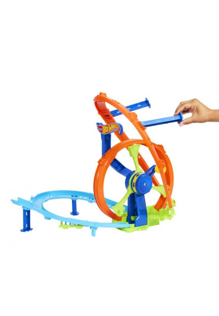 Hot Wheels dráha reťazový náraz