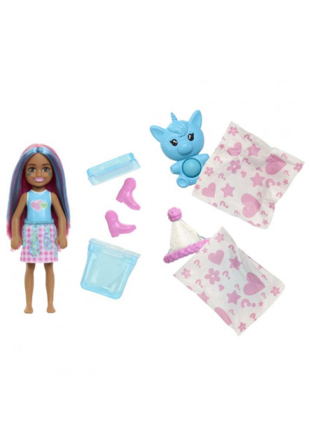 Barbie POP REVEAL Chelsea koktejlové prekvapenie asst
