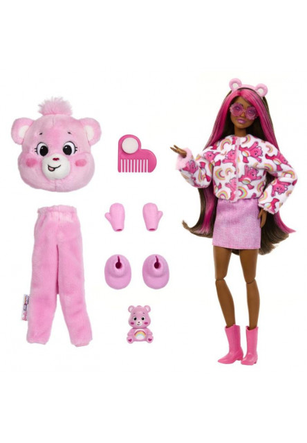 Barbie CUTIE REVEAL Barbie a starostliví medvedíkovia  - RUŽOVÁ