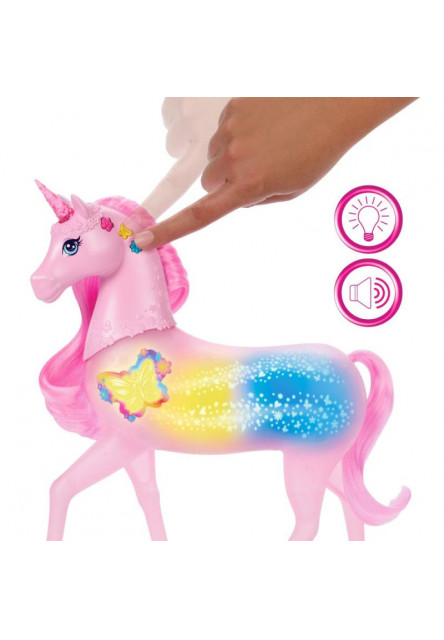 Barbie kúzelný jednorožec so svetlami a zvukmi  