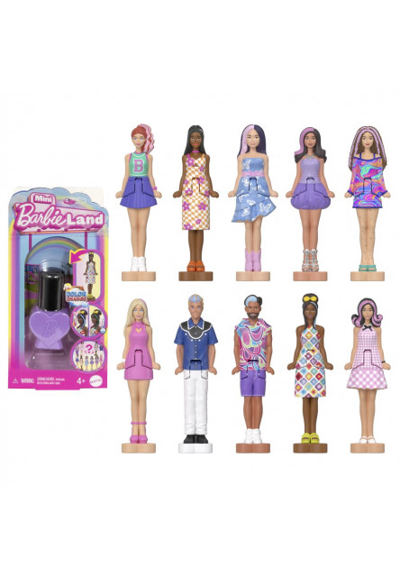 Barbie mini Barbieland fashiontas bábika asst 