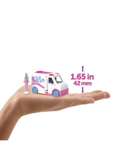Barbie mini Barbieland dopravné prostriedky - KLINIKA NA KOLESÁCH